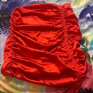 Fashion nova ruched skirt